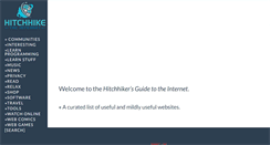 Desktop Screenshot of hitchhiketheinternet.com